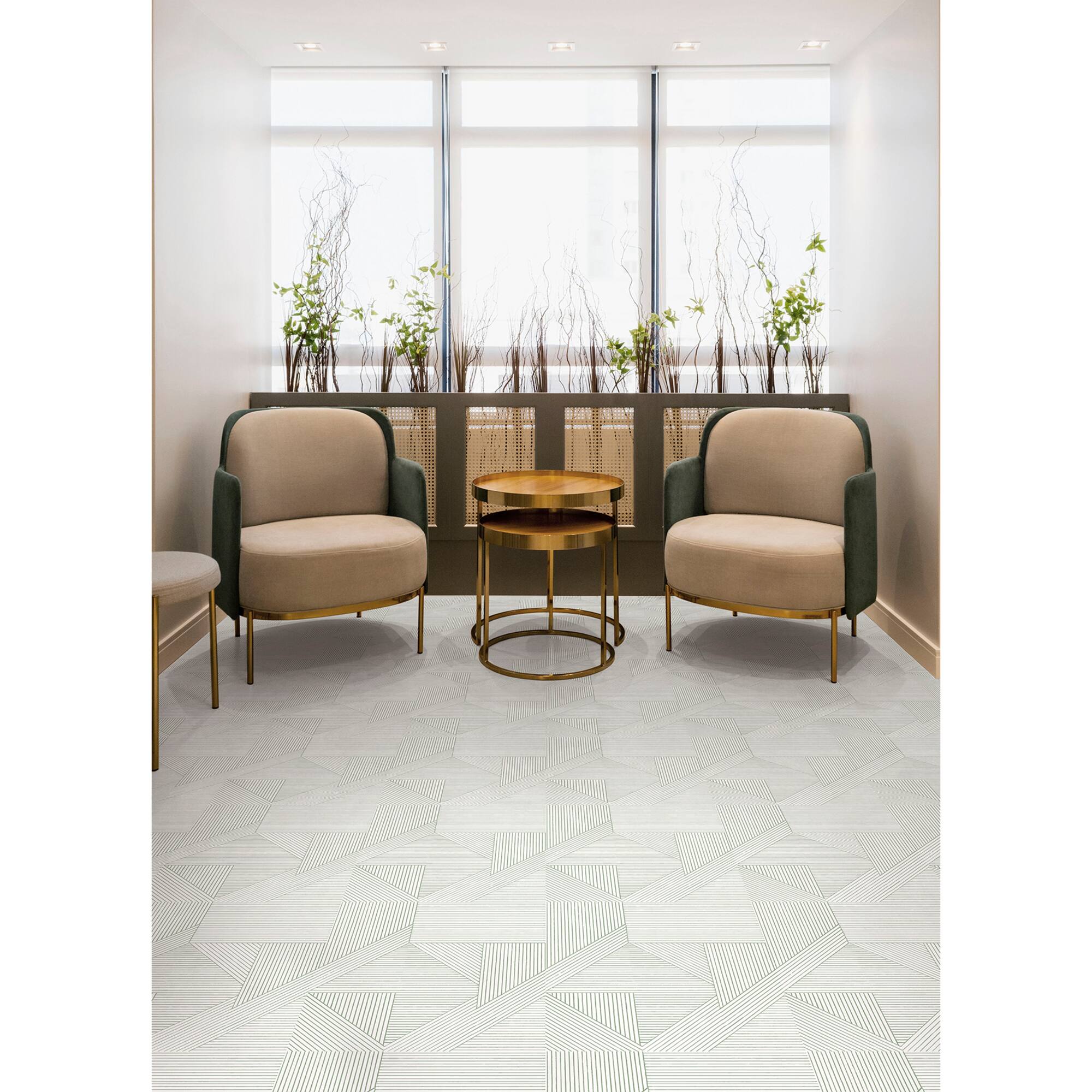 FloorPops Frey Neutral Peel & Stick Floor Tiles